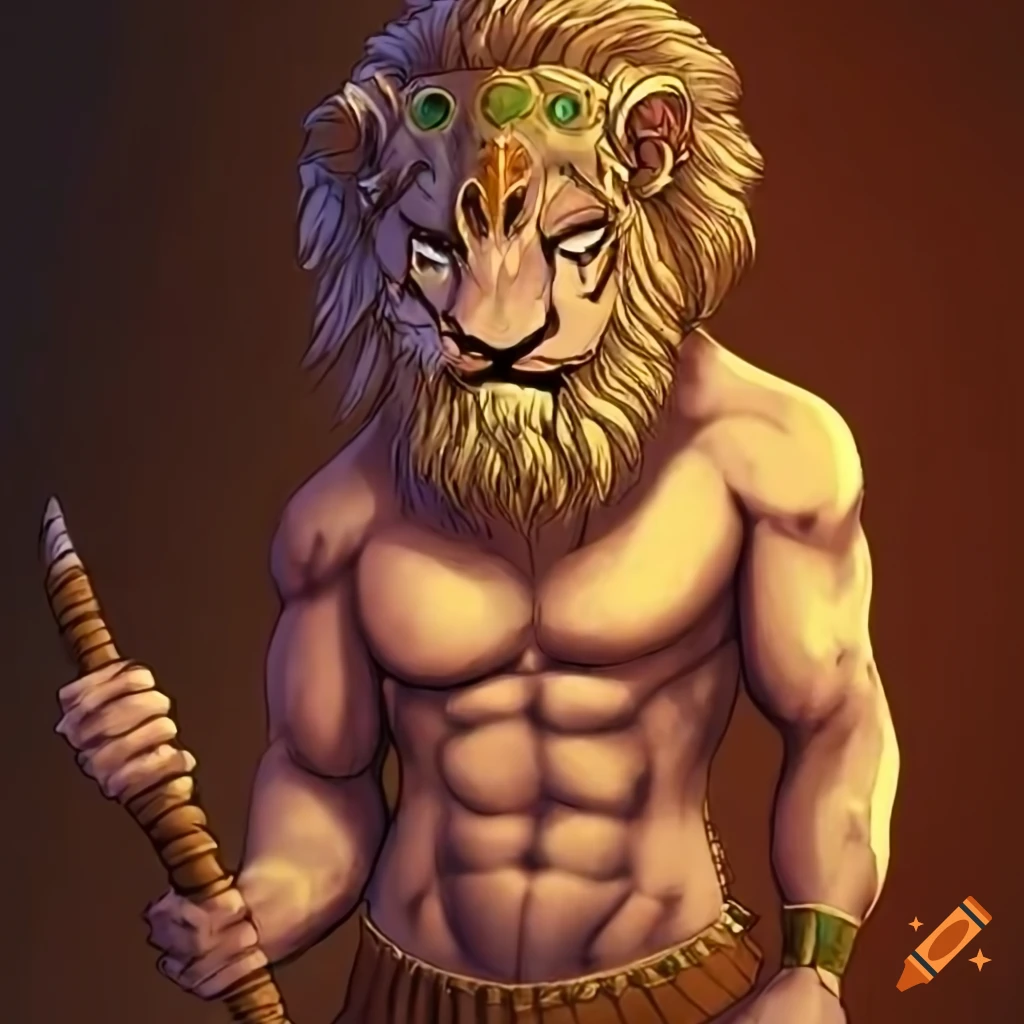 anime-style personification of Lagash, the Sumerian city
