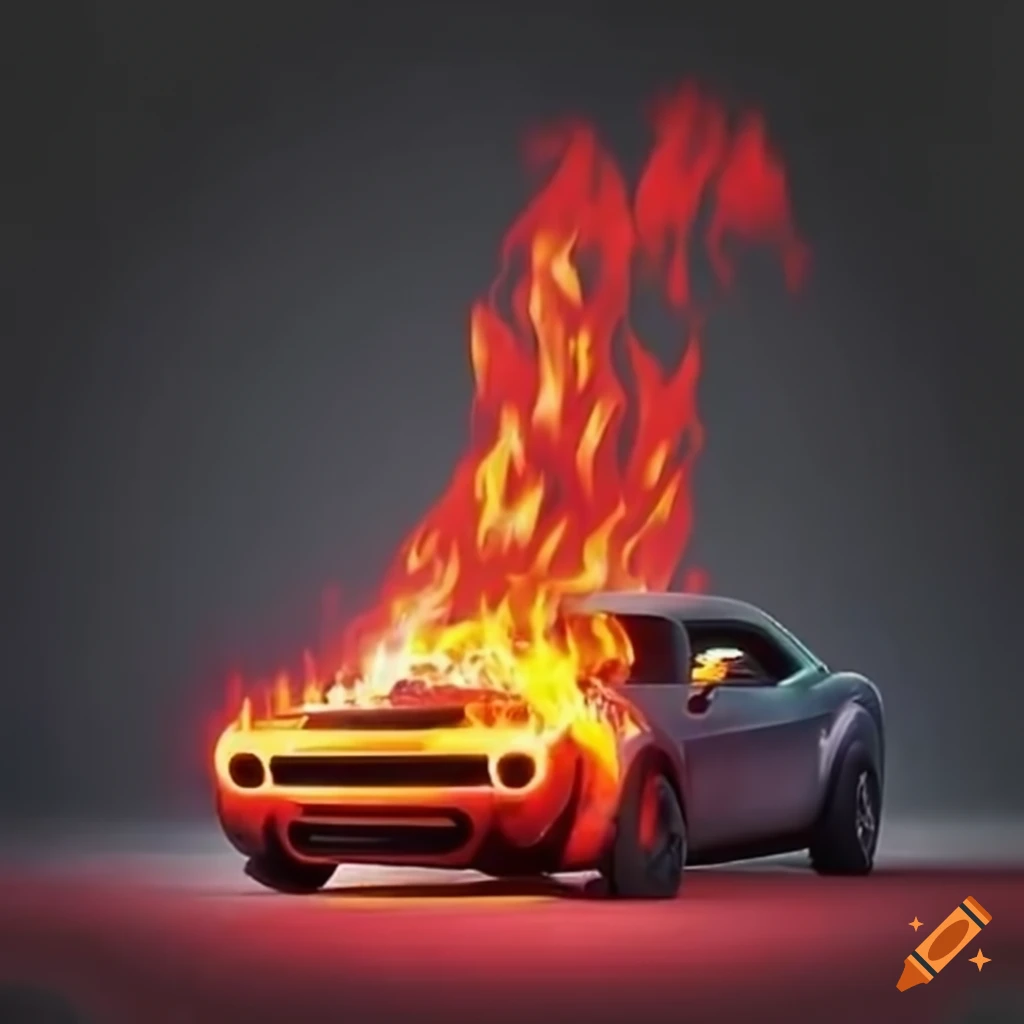 dodge demon burning rubber