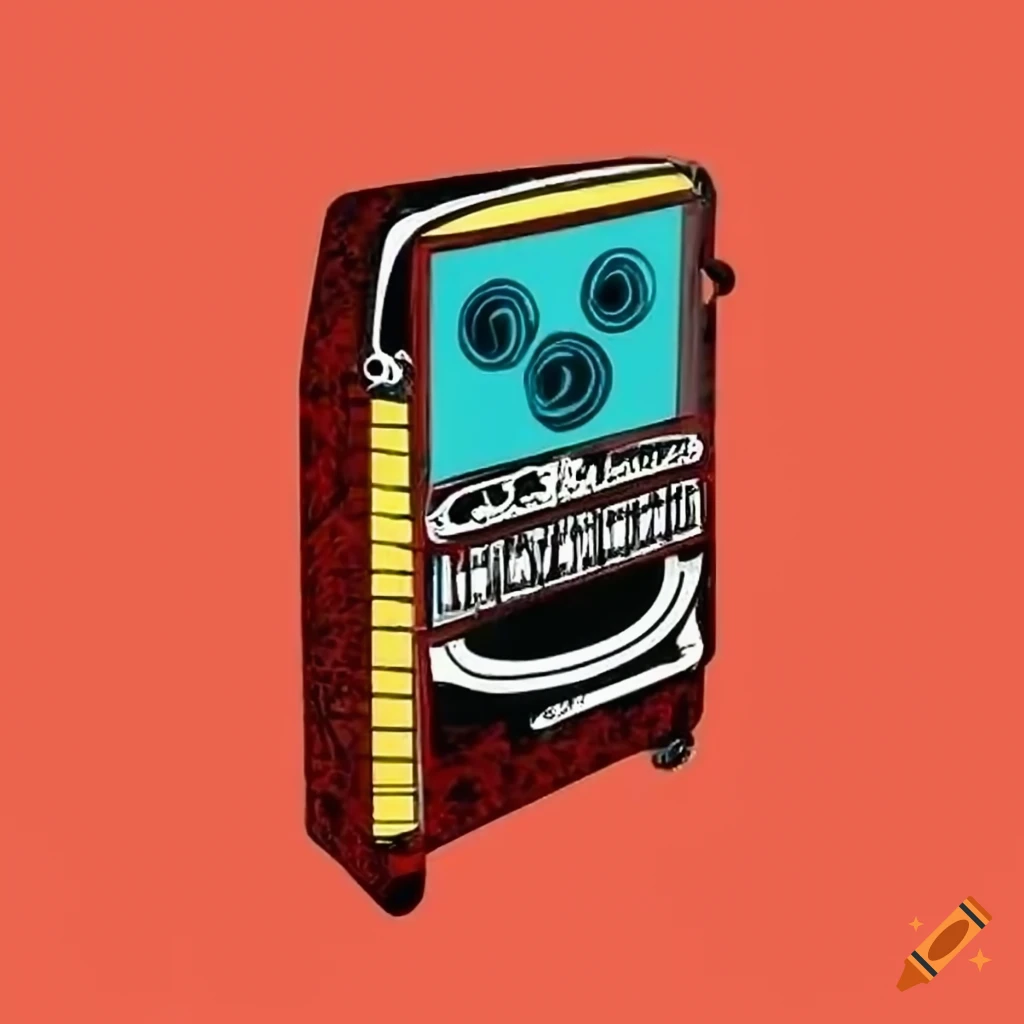Pop art juke box on Craiyon