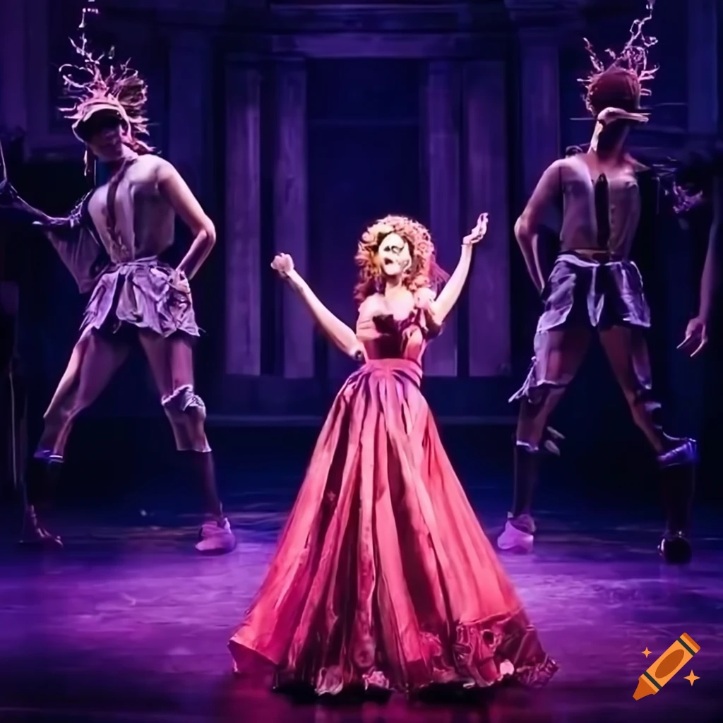 photo from Yugi-oh the musical on Broadway