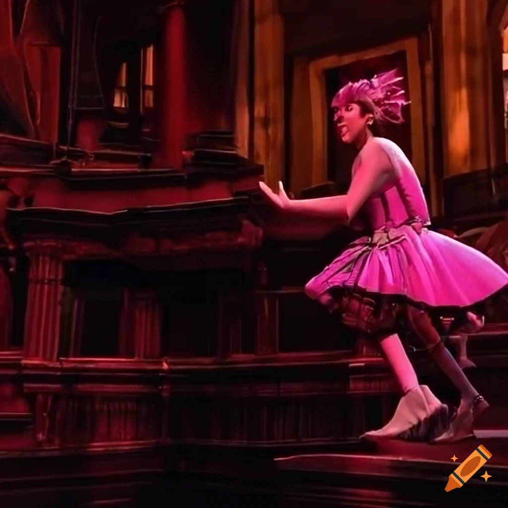 Scene from Yugi-oh the musical on Broadway