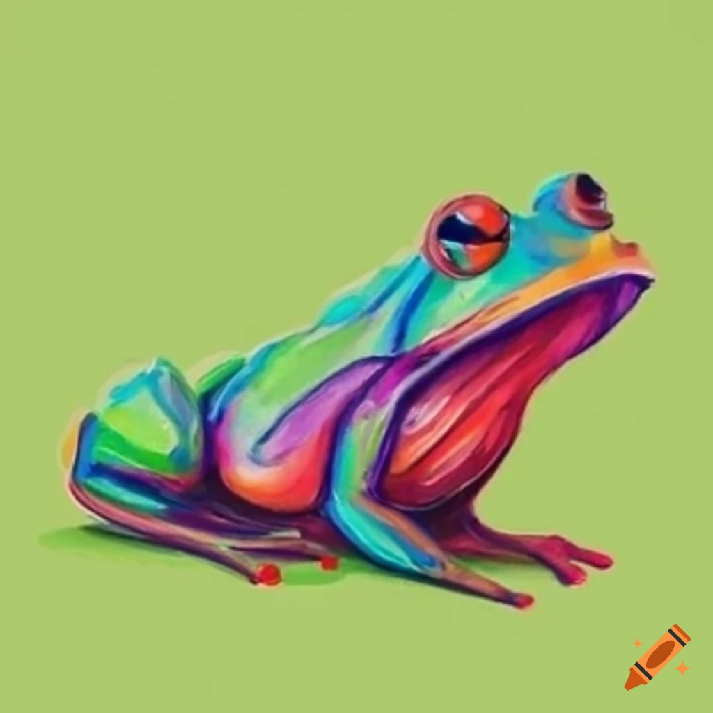 image of a three-legged frog