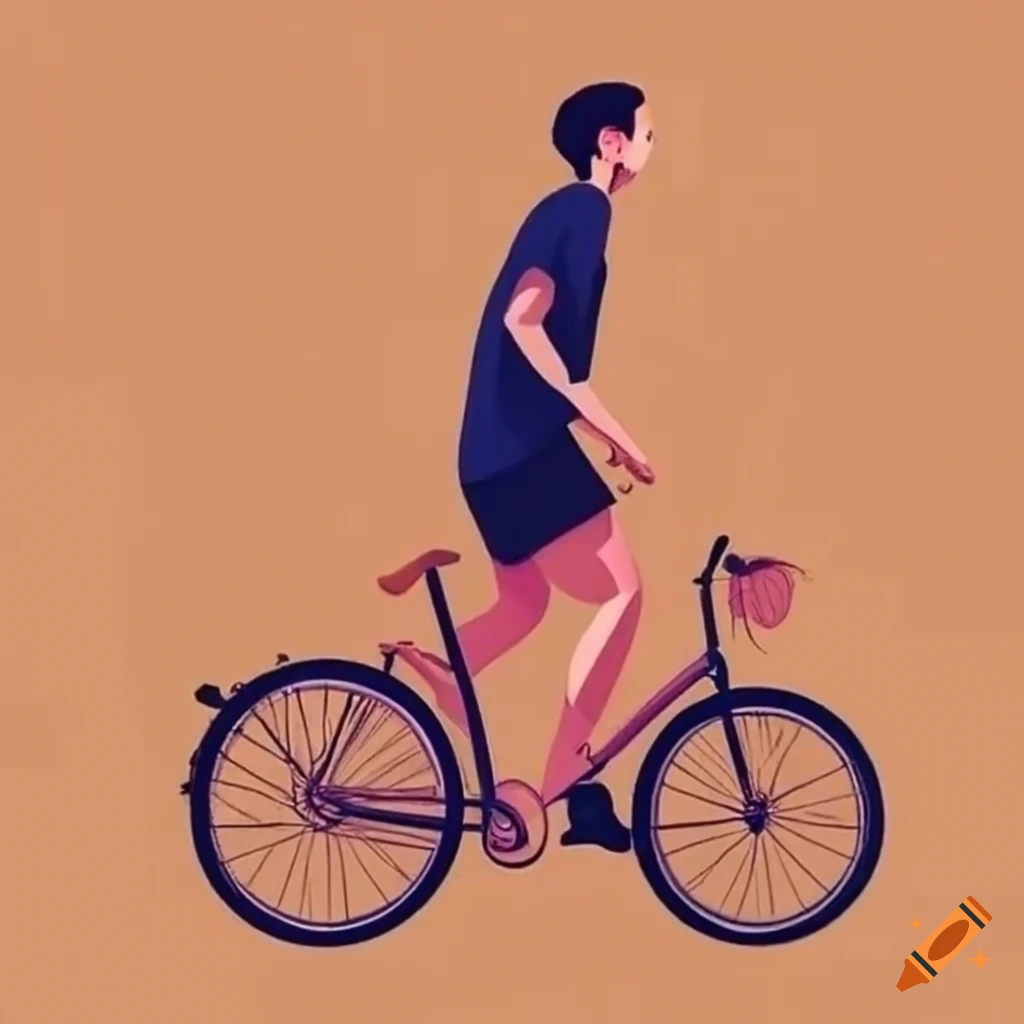 Image Of A Person Riding A Bicycle On Craiyon image-of-a-person-riding-a-bicycle-on-craiyon