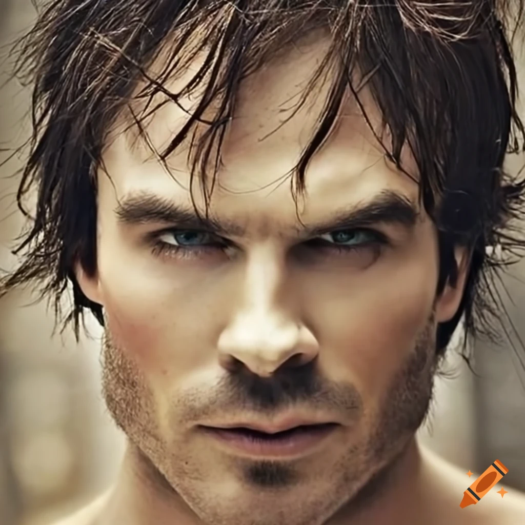 Ian somerhalder as a greek god