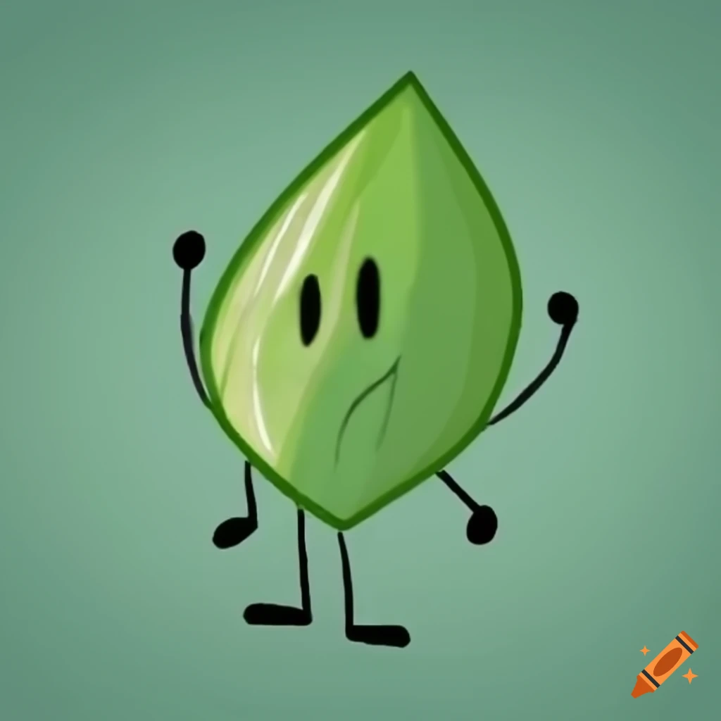 Leafy From BFDI On Craiyon
