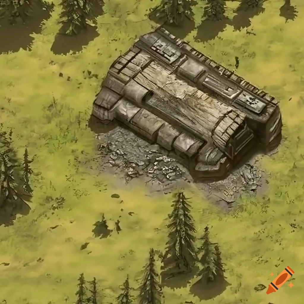 Isometric View Of A Summer Location In A Video Game On Craiyon