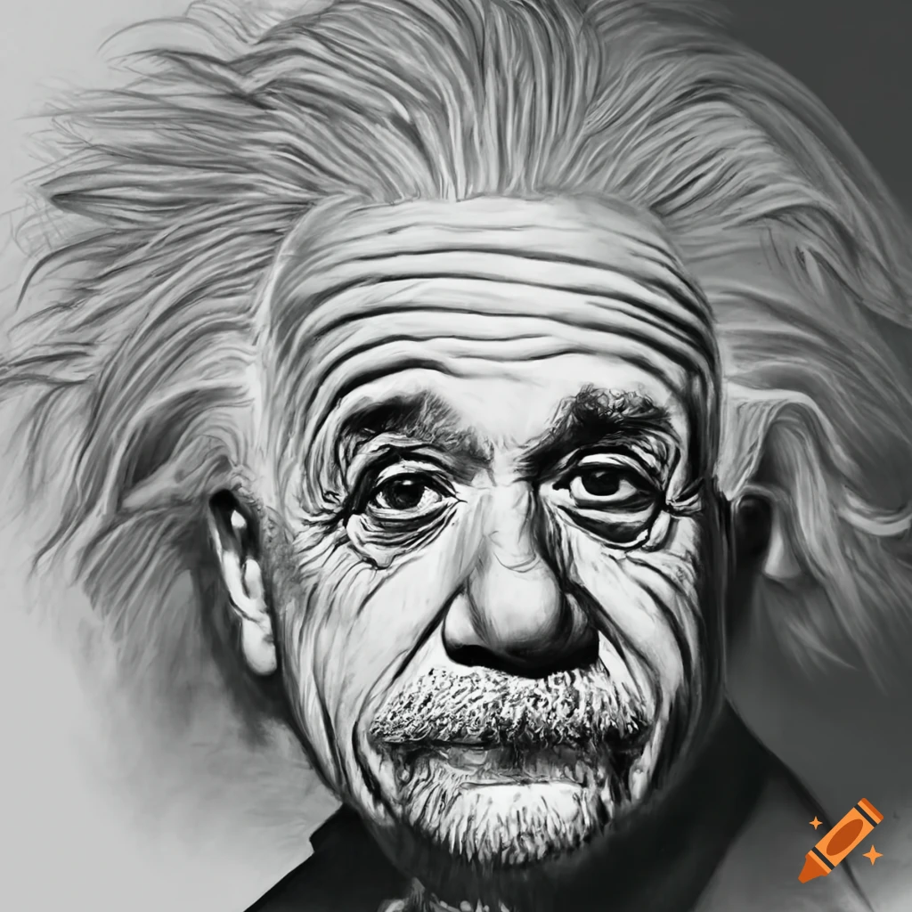 Einstein sketch Stock Vector Images - Alamy