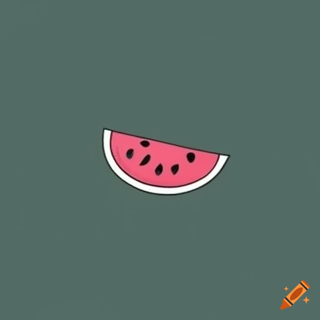 Watermelon clothes logo on Craiyon