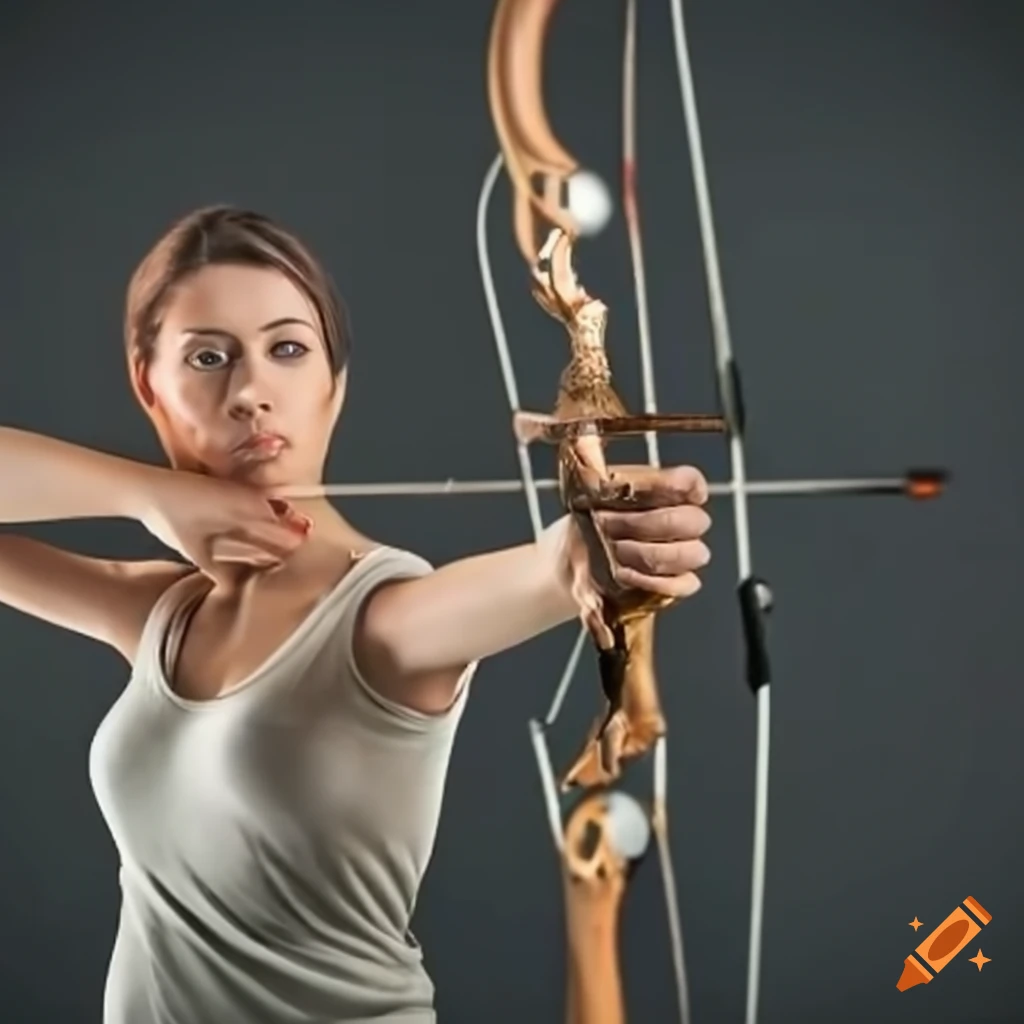 Archer crouching | Archery poses, Action poses, Archer pose