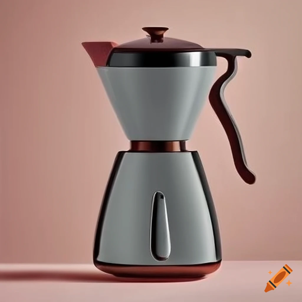 elegant and delicate coffee maker