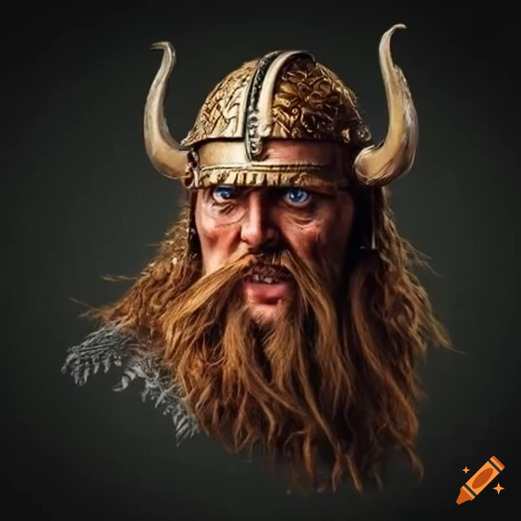 Viking Warrior With A Shield And Axe On Craiyon