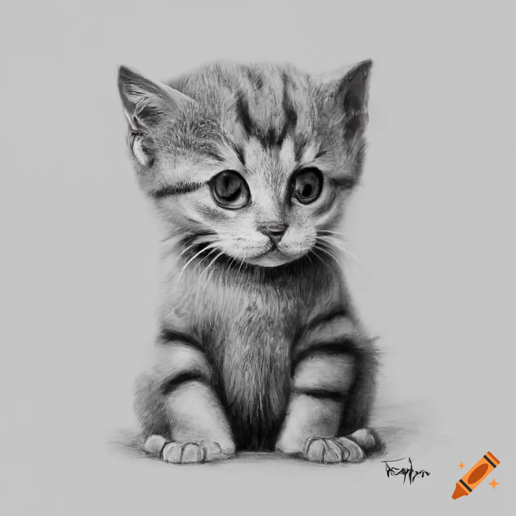 How to Draw a Cute Cat Very Very Easy - YouTube-saigonsouth.com.vn