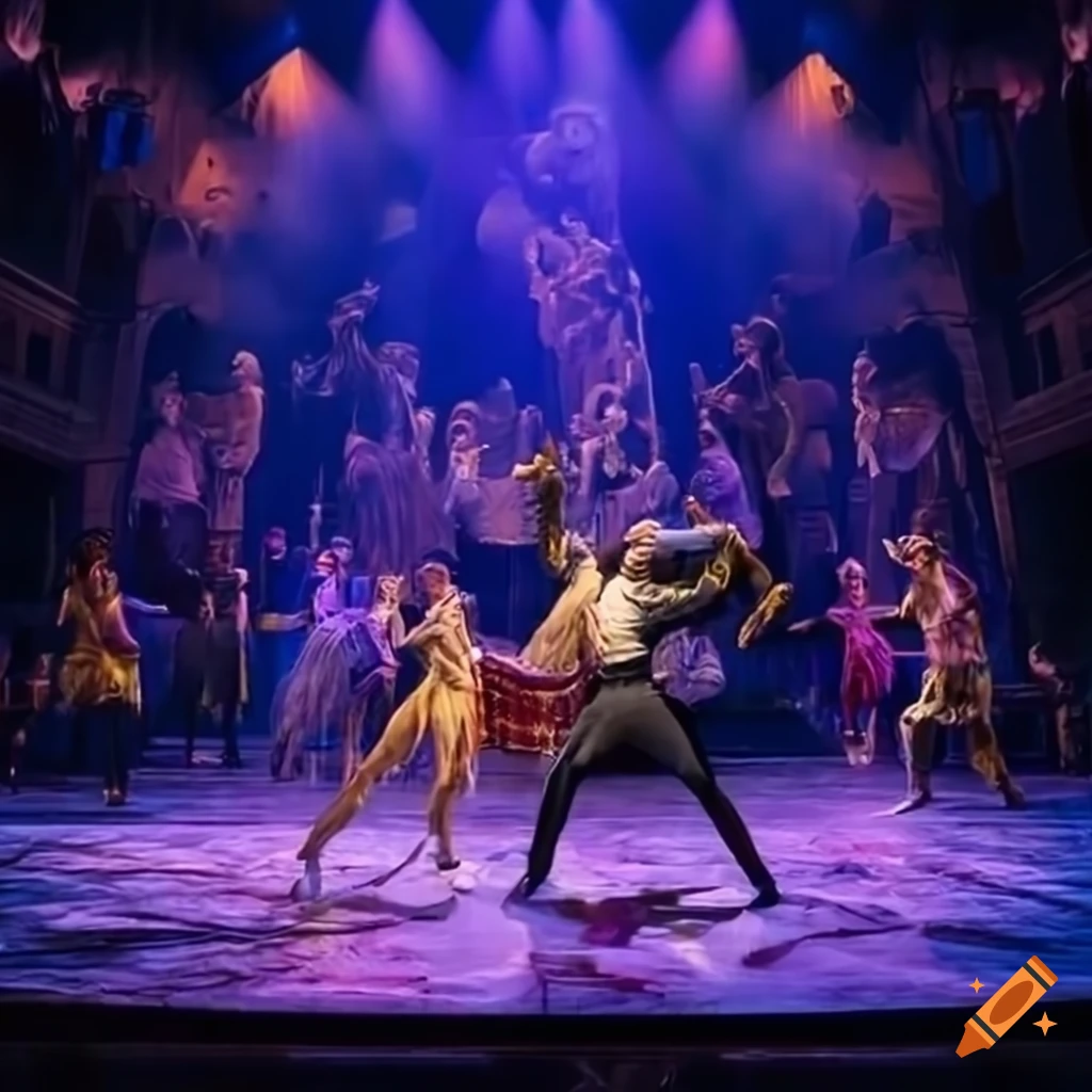 photo from Yugi-oh the musical on Broadway