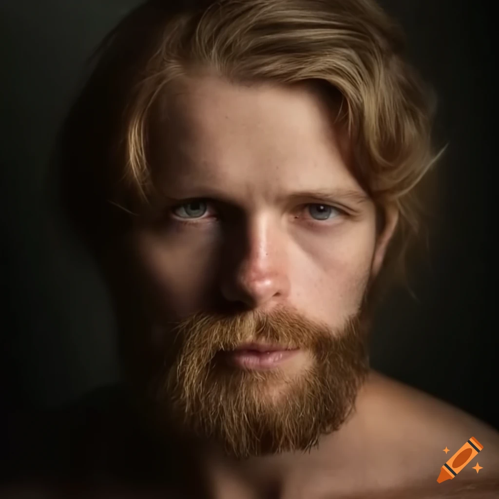 Portrait Of A Brown haired Scandinavian Man On Craiyon