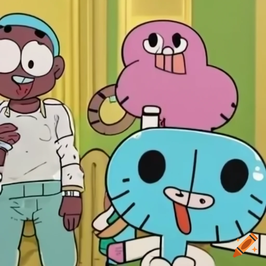 Gumball watterson with tyler, the creator