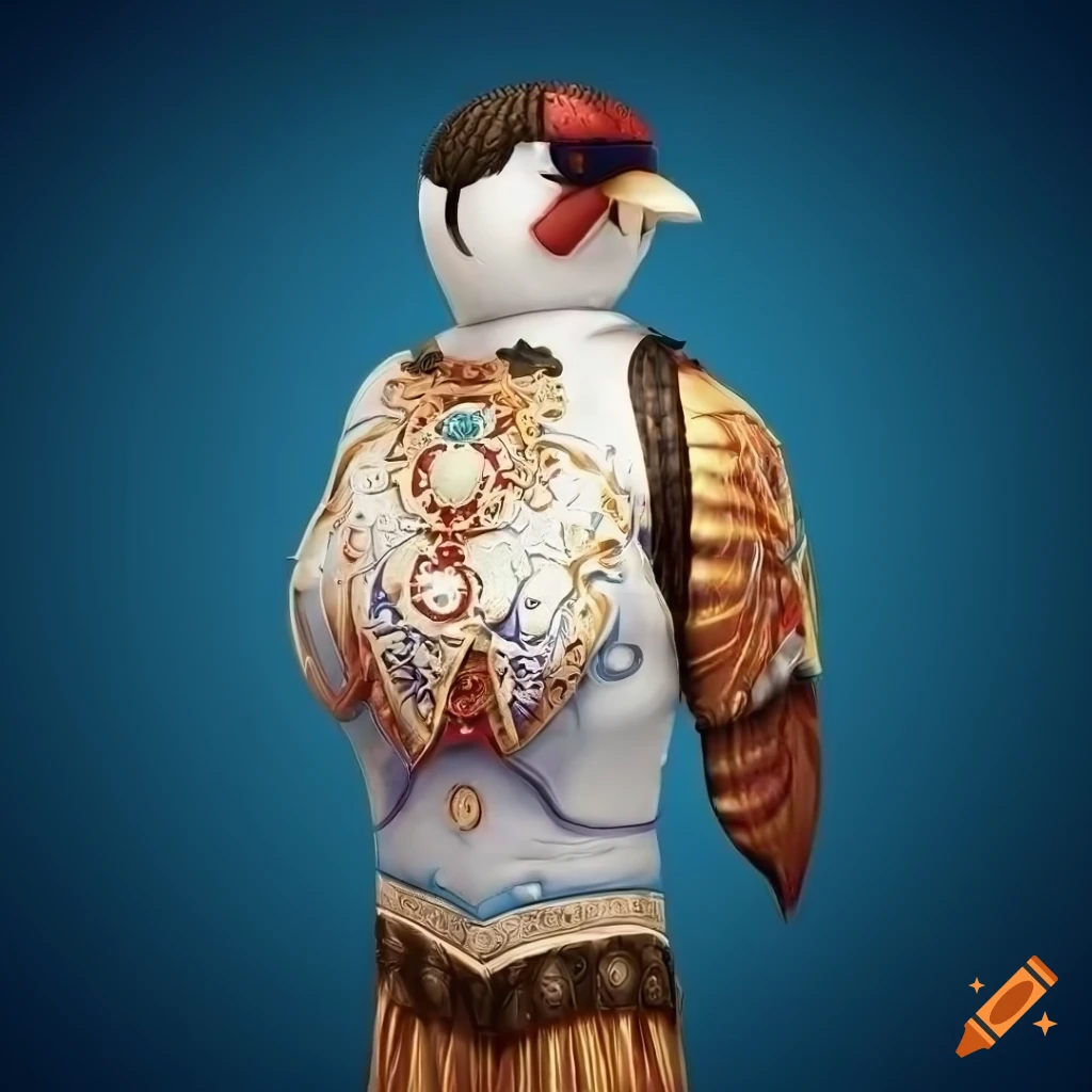detailed illustration of a European goldfinch bird