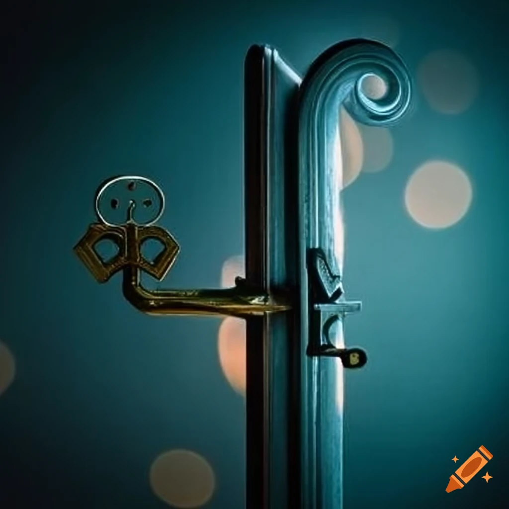 art deco keys to the door