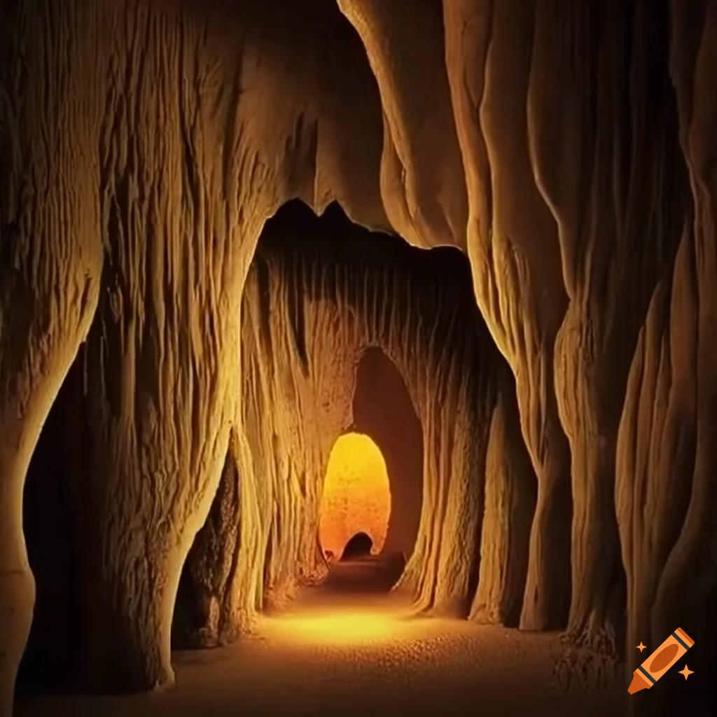 Intricate underground caves