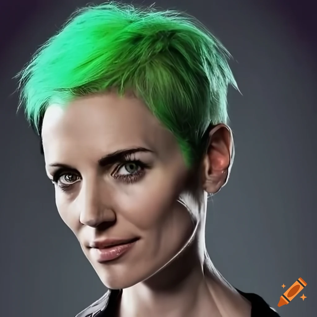 Character Design Of A Strong Woman With Short Green Hair On Craiyon character-design-of-a-strong-woman-with-short-green-hair-on-craiyon