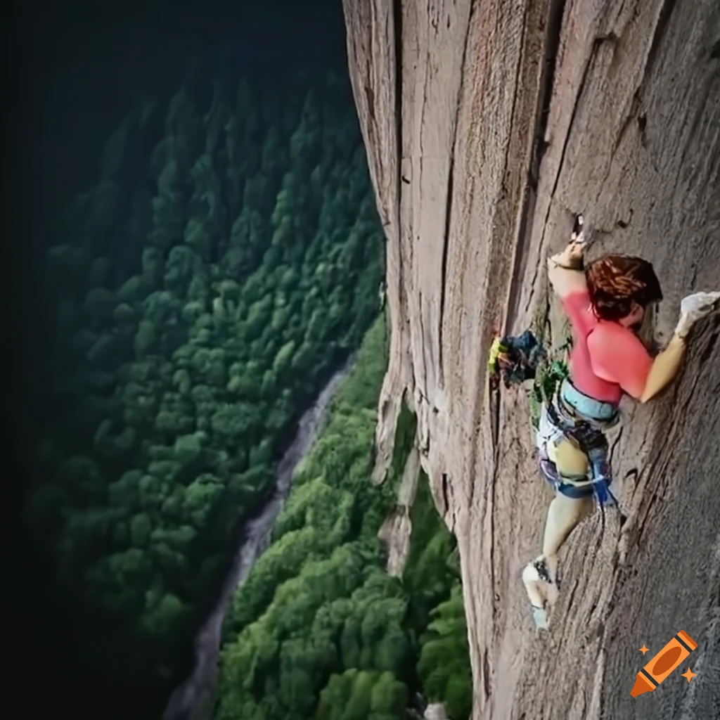 climber conquering a challenging dihedral route