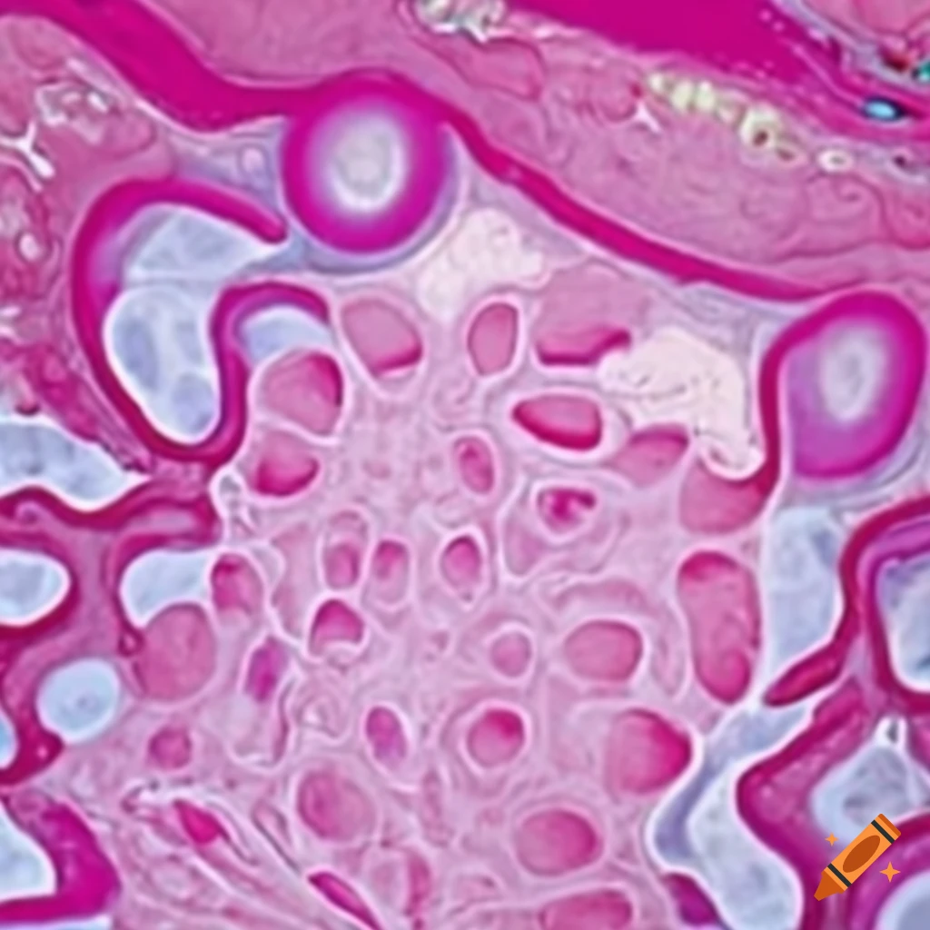 microscopy of human uterine cells