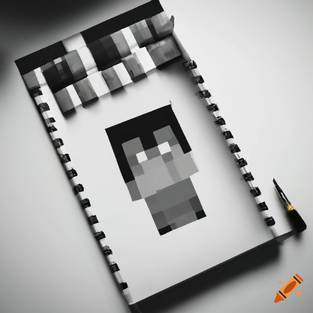 Minecraft logo on Craiyon