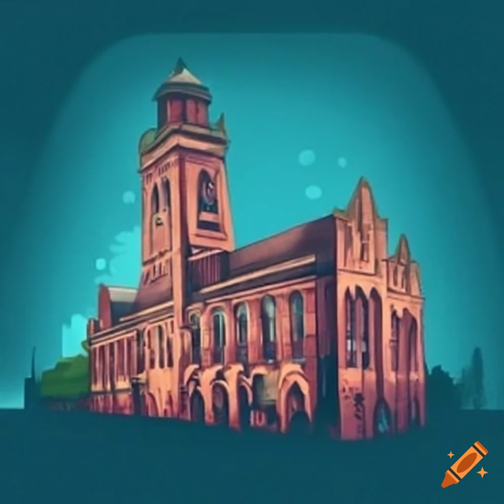 Stoke on trent cityscape