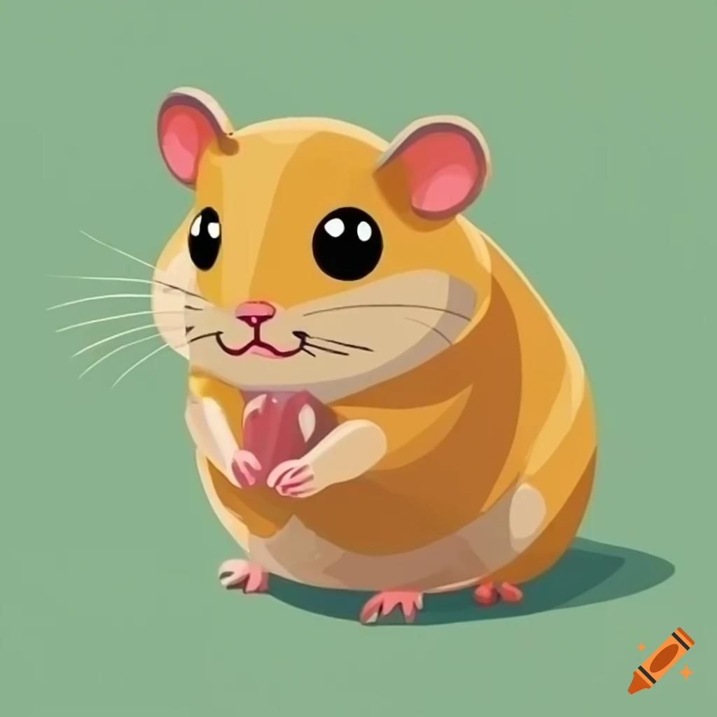 Cute Hamster Is A Funny Animated Picture By The Makers Of Frozen Background,  Gif Cute Picture Background Image And Wallpaper for Free Download