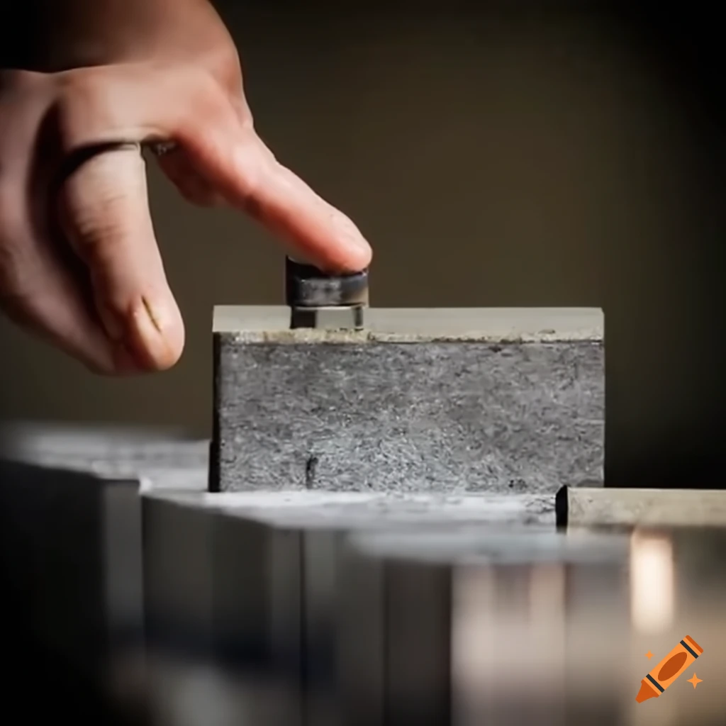 Measurement of metal block density on Craiyon