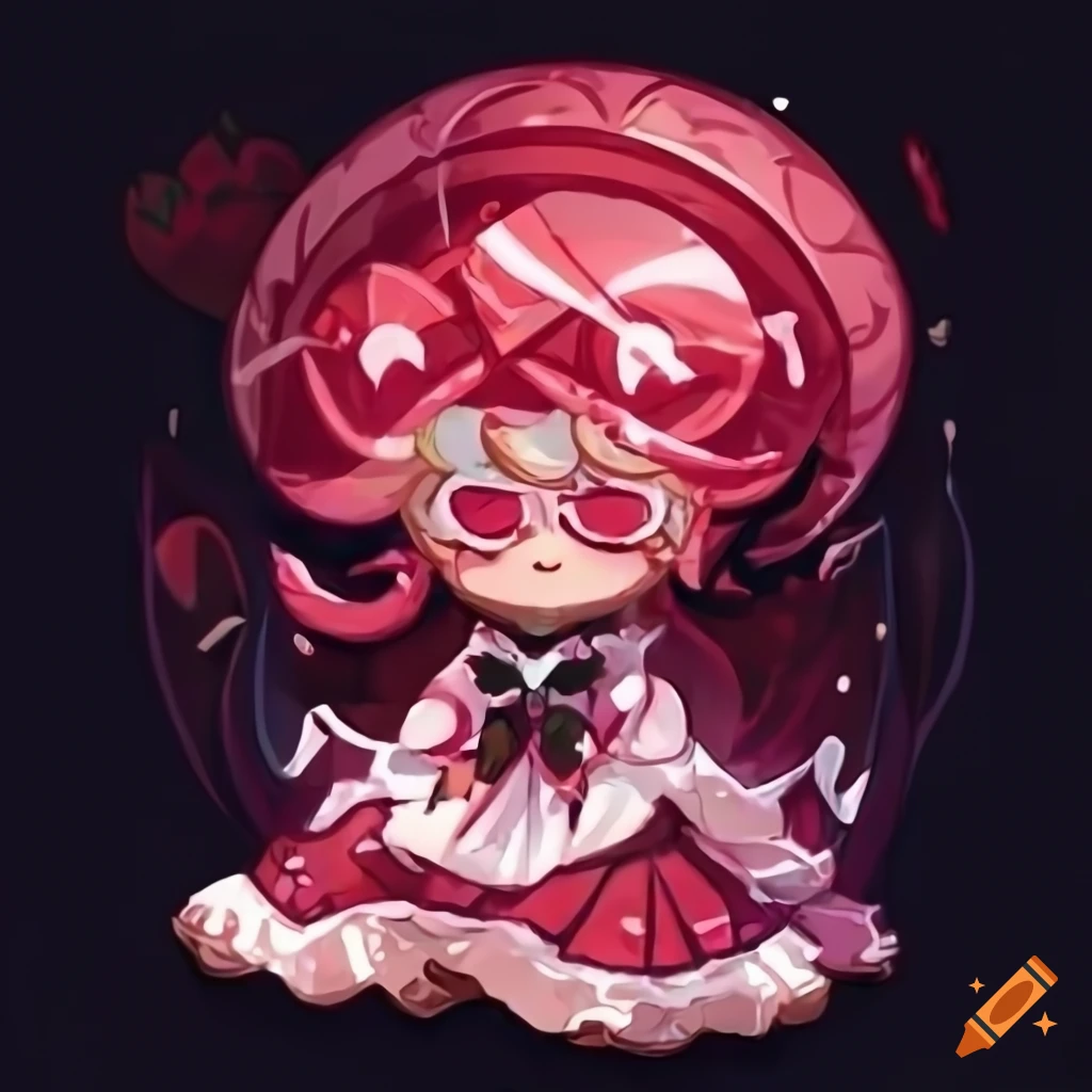 Gothic Lolita character from Cookie Run Kingdom