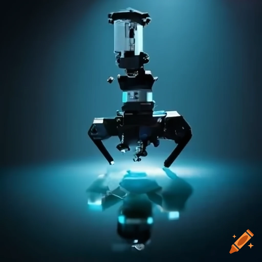 photo of a robotic gripper in action