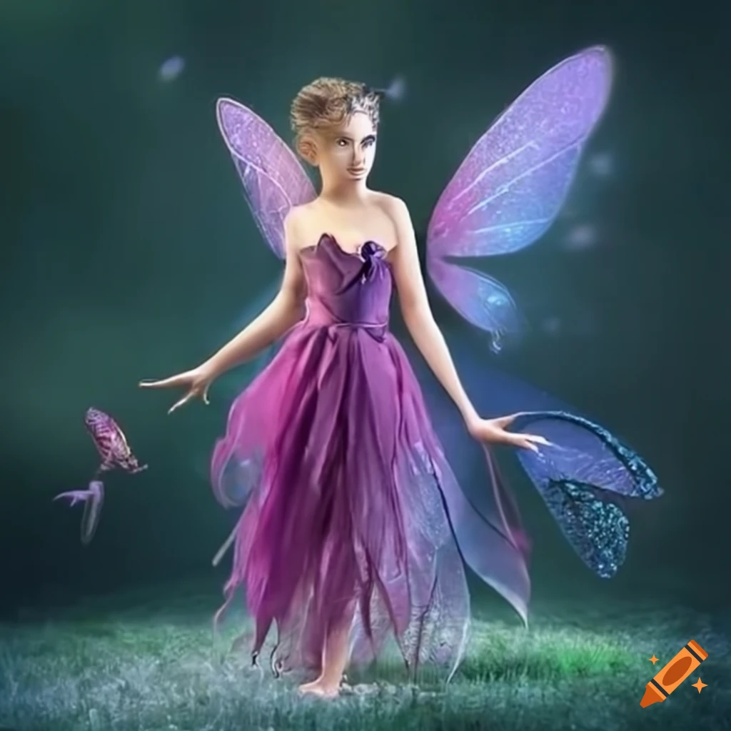 Artistic Portrayal Of A Fairy