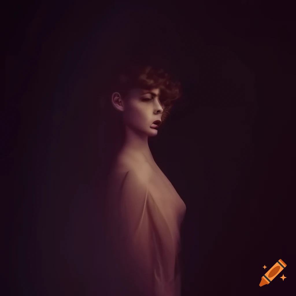dark and atmospheric album cover design