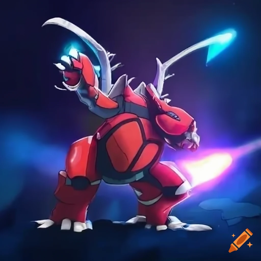 Charizard transformed into a stunning water-type pokemon