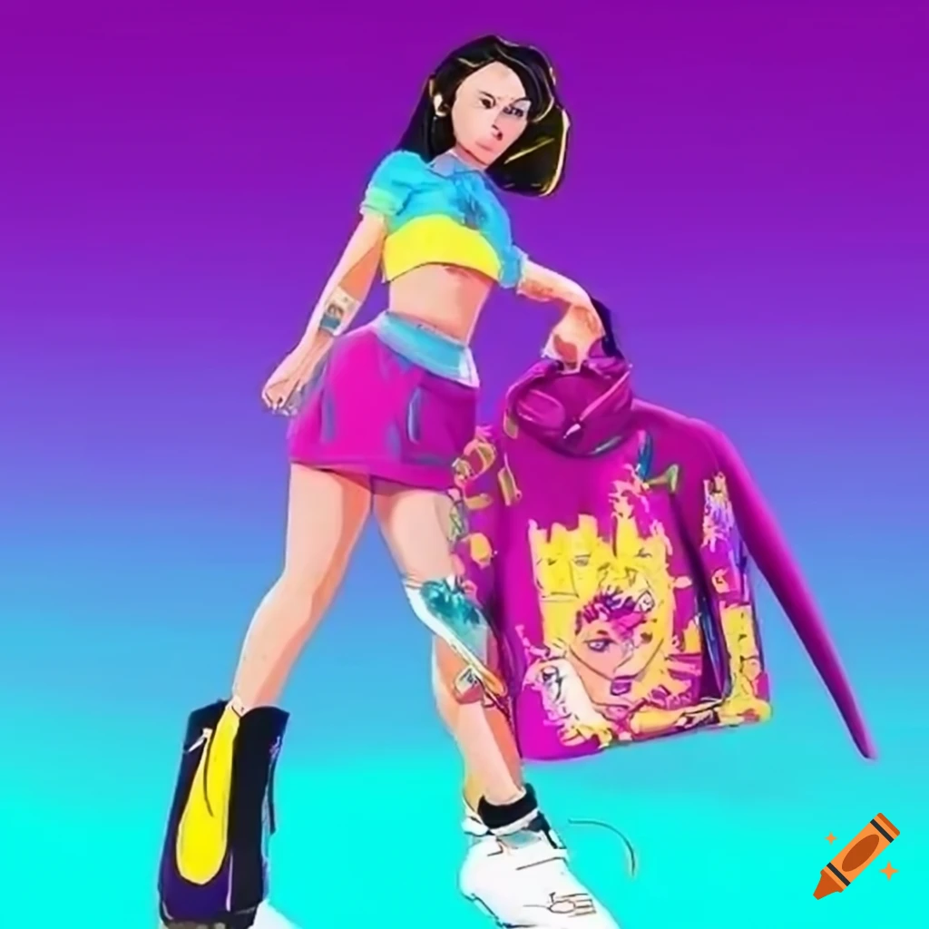 Y2k Aesthetic Pink Bratz Doll Painting by Price Kevin - Pixels