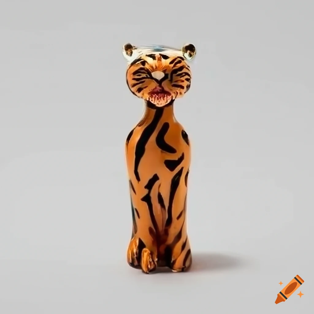 perfume bottle shaped like a tiger