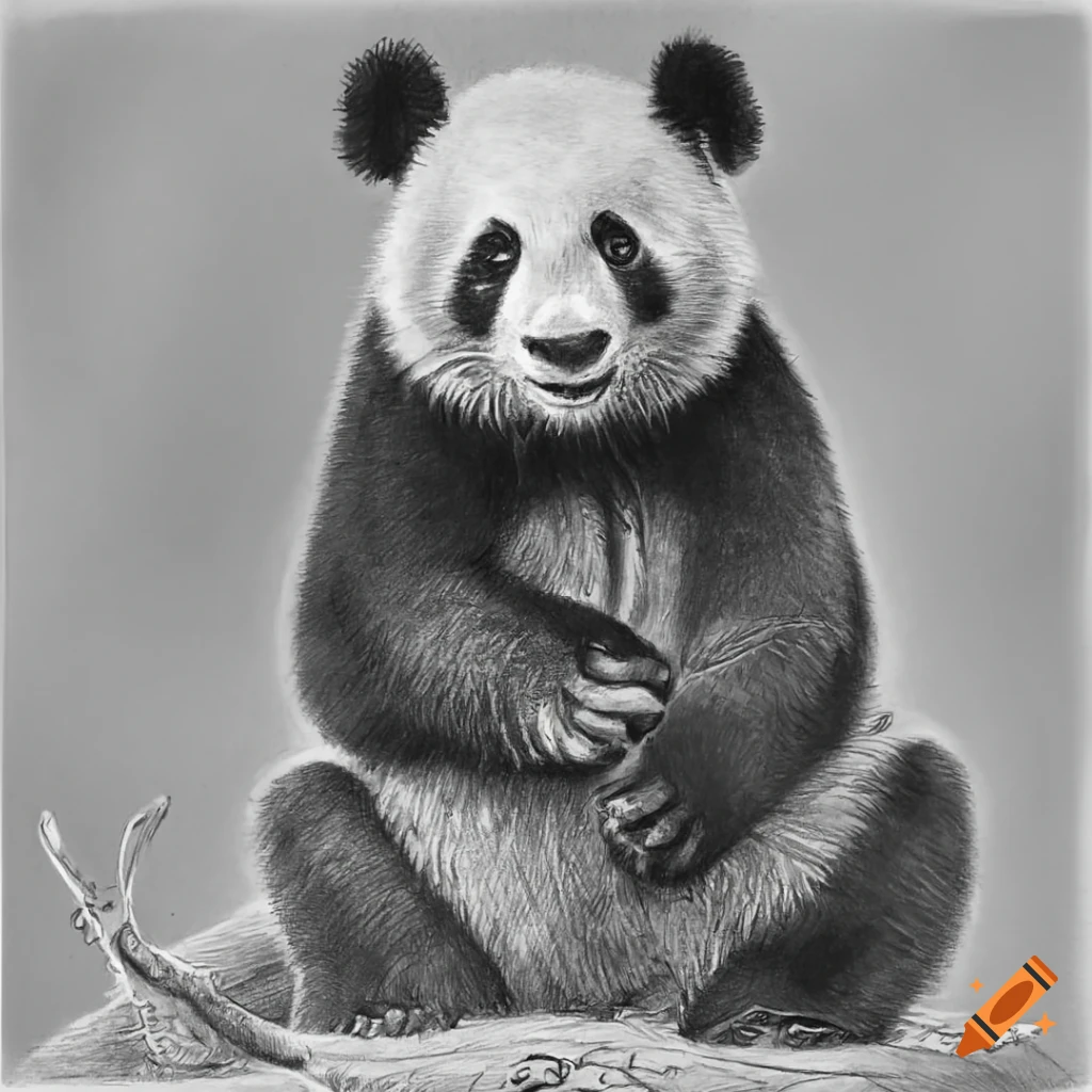 How to Draw a Cute Panda Dabbing - DrawingNow