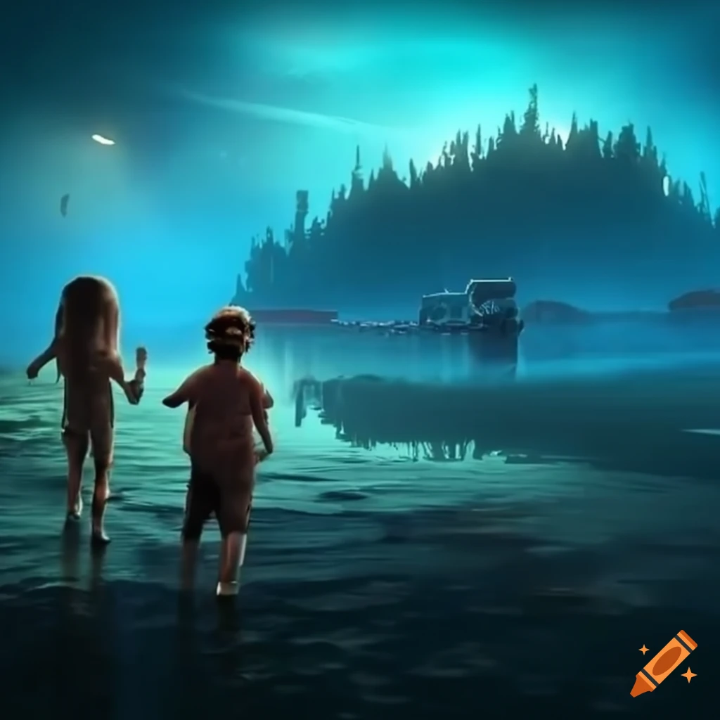 Image of an expansive virtual sandbox