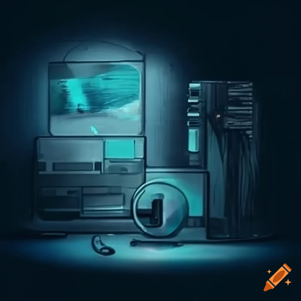 ultra realistic depiction of TCP IP network connections