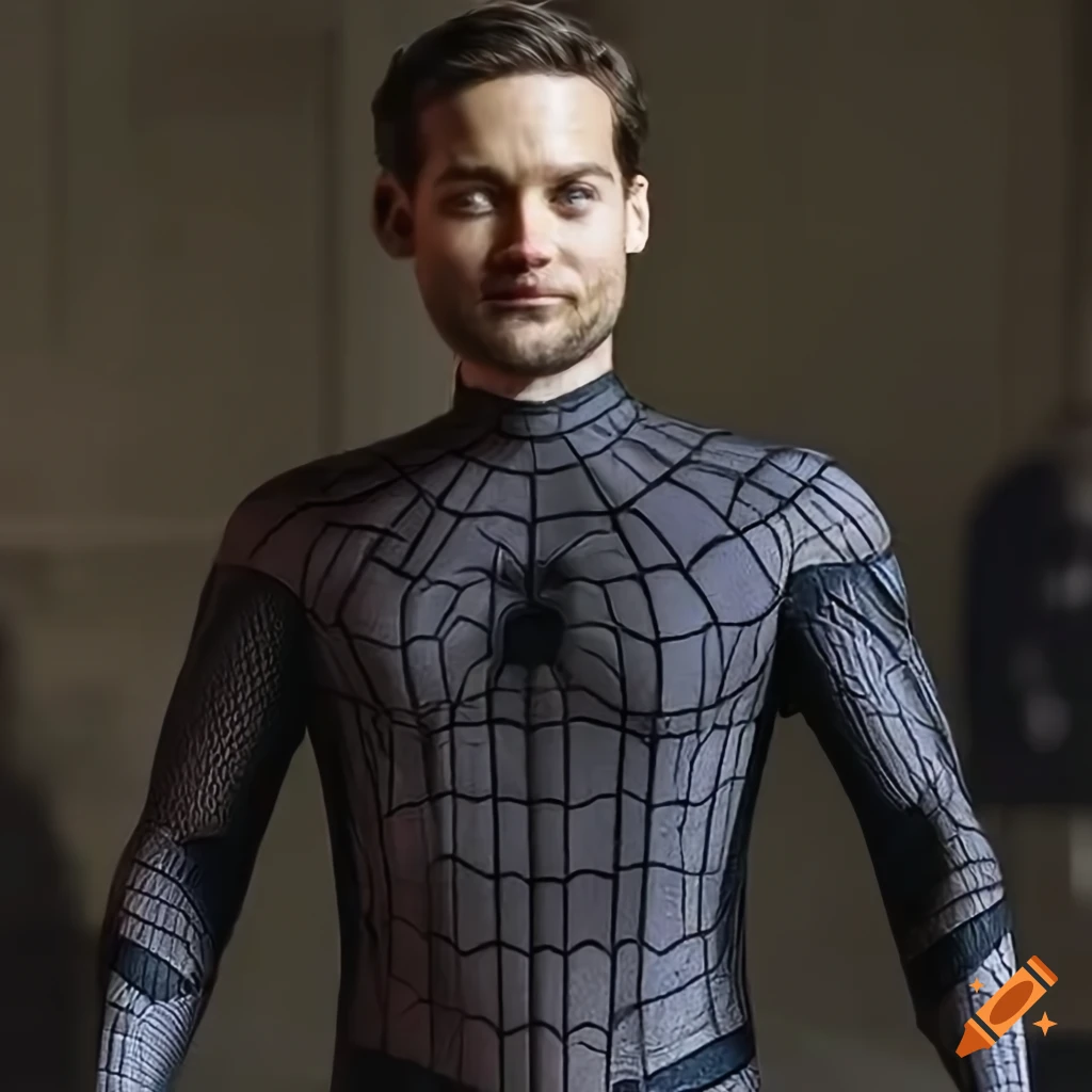 tobey gets the black suit｜TikTok Search