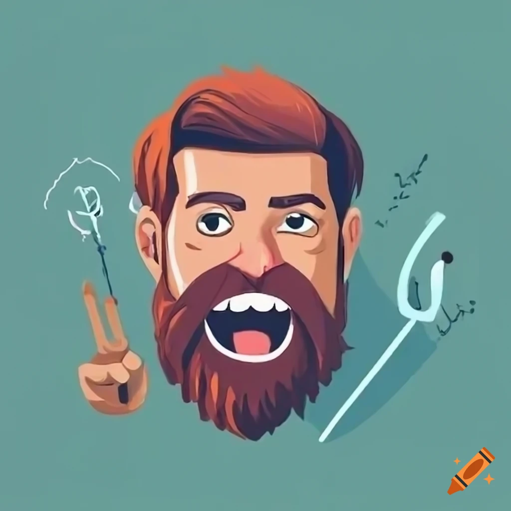 happy-bearded-teacher-and-programmer-on-craiyon