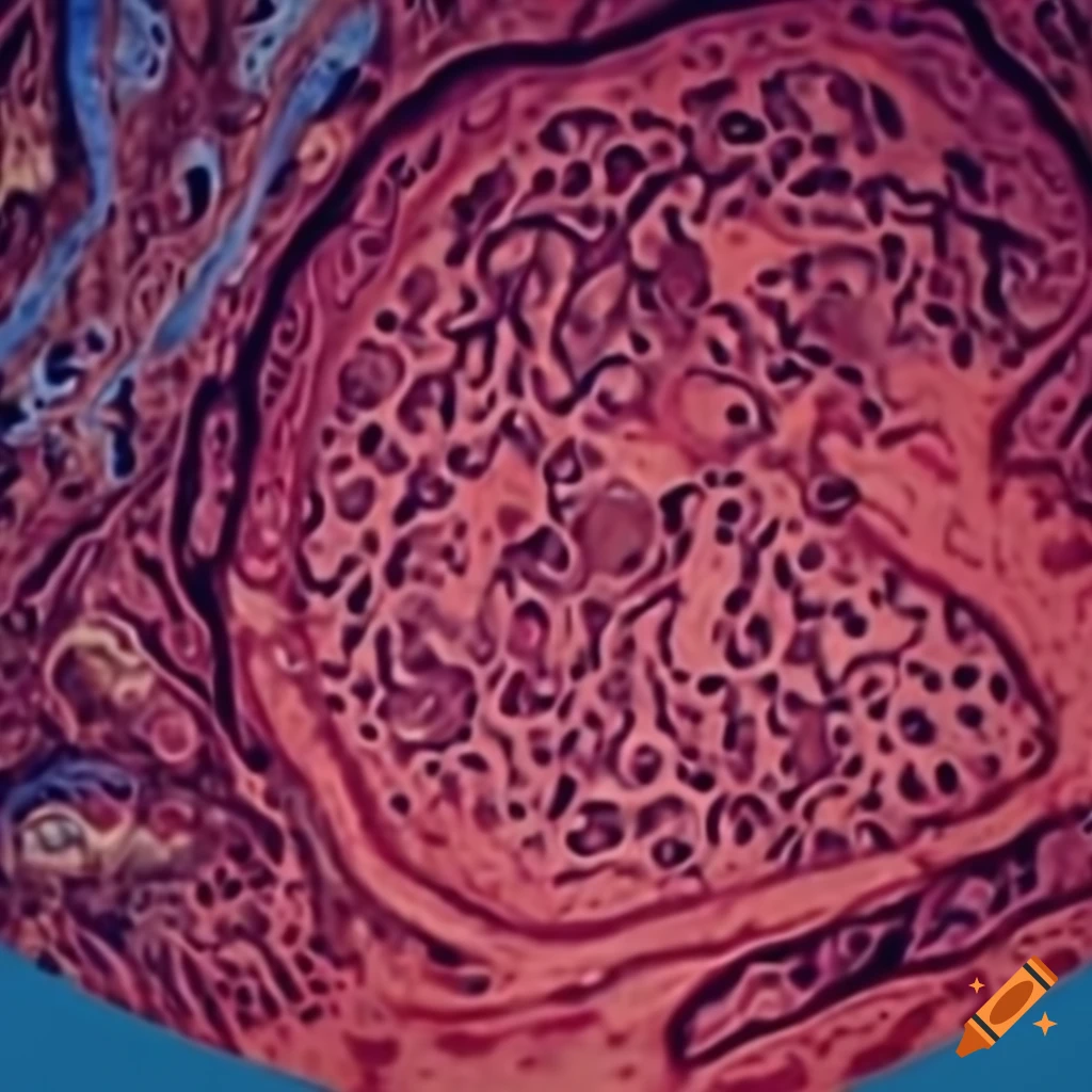 microscopy image of human pancreatic cells