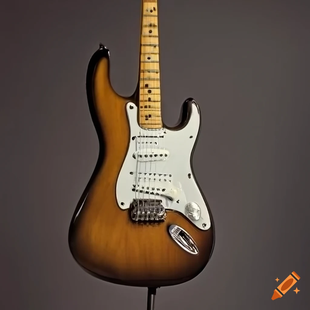 Stratocaster guitar on Craiyon