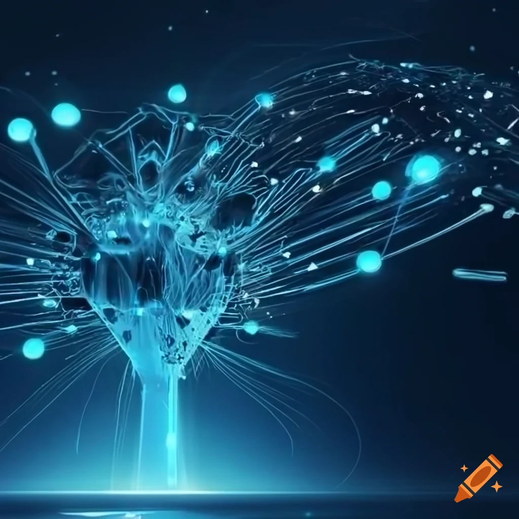 Ultra-realistic depiction of tcp ip network connections with telecom ...