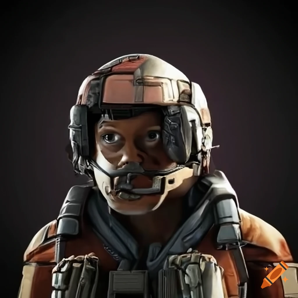 x-wing pilot in action