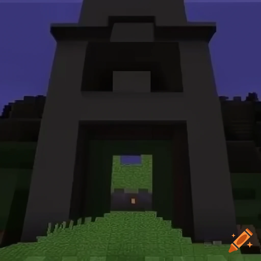 Minecraft status website screenshot on Craiyon