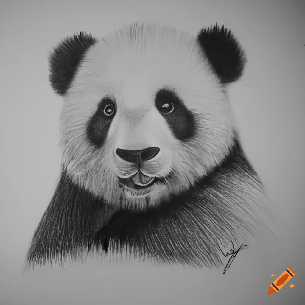How to Draw a Panda - YouTube