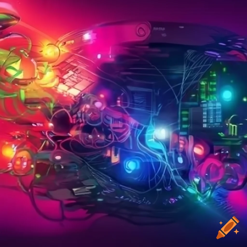 ultra realistic network connections and telecom equipment