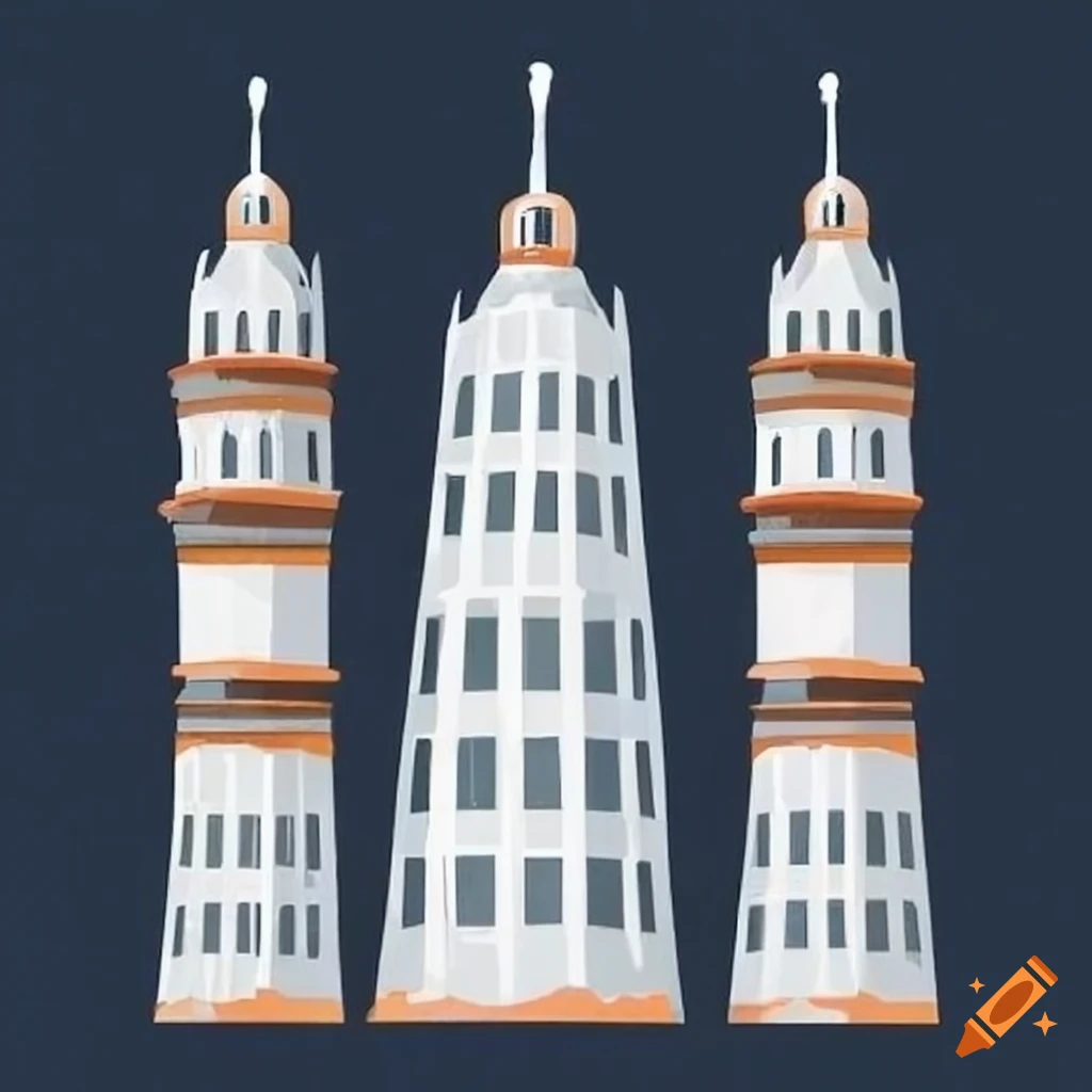 Qutub minar- indian monument - Khushi_art - Drawings & Illustration,  Buildings & Architecture, World Architecture, Indian Architecture - ArtPal