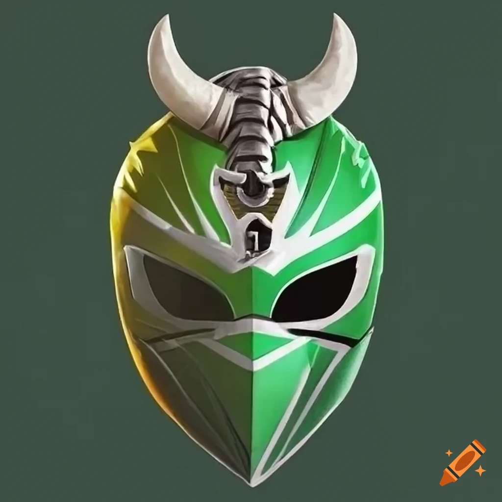 Green Power Ranger with bison-inspired helmet and eagle-themed armor